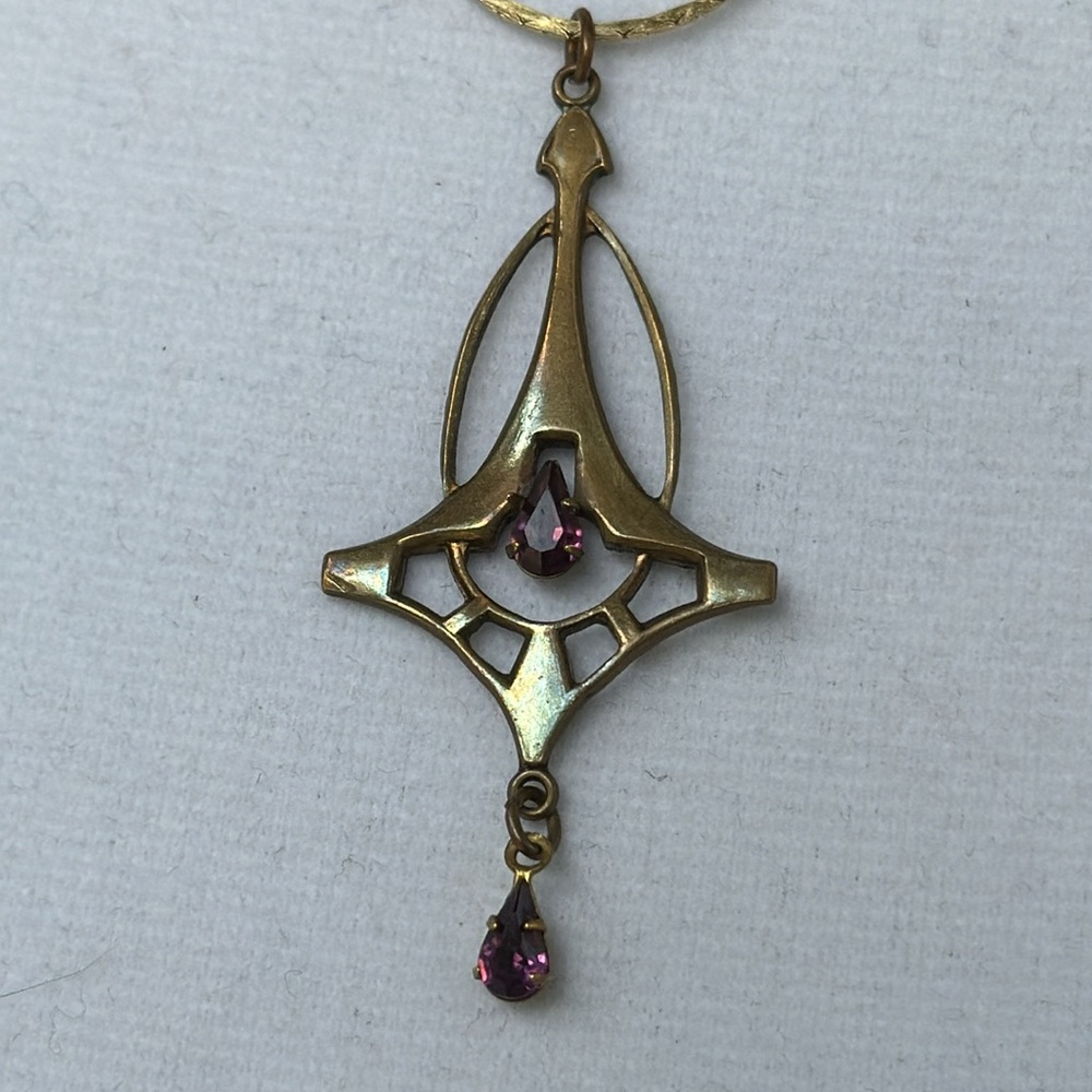 Vintage Pididdly Links Art Deco Necklace - Picture 8 of 12